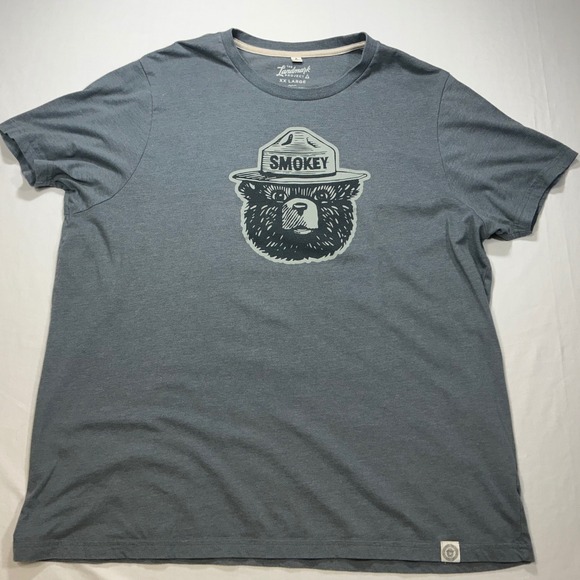 The Landmark Project Smokey Bear Graphic T-Shirt XX Large Mens - Picture 1 of 7